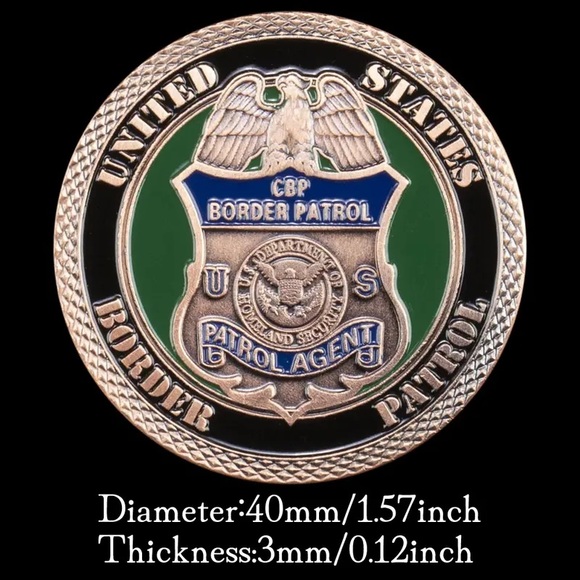 🇺🇸”United States Border Patrol Department Of Homeland Security”Collector Coin! - Picture 3 of 13